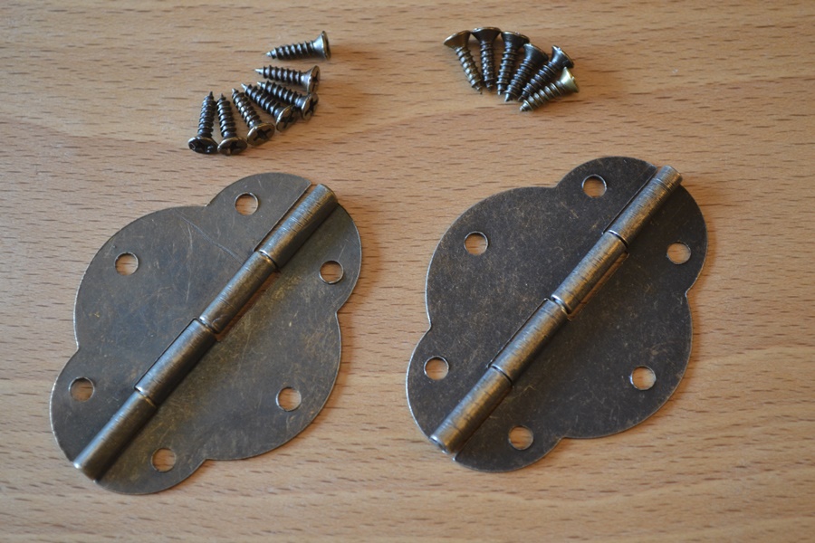 Box Hinges Antique Bronze (pair) prokraft